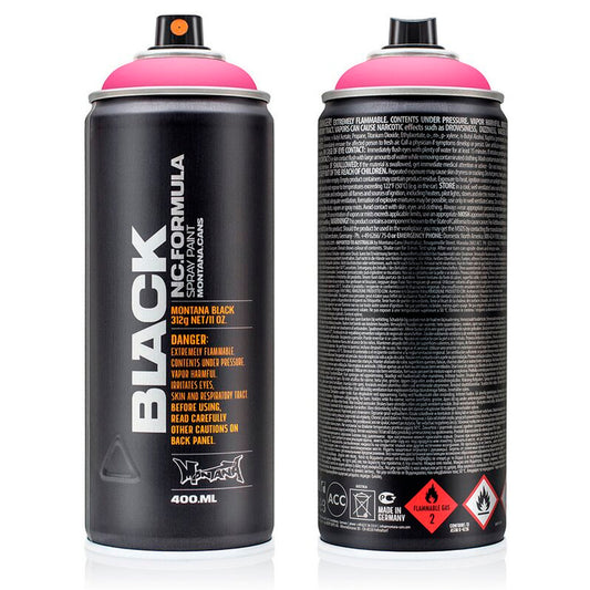Montana Black Pink Panther 400 ml Sprey Boya - Graffiti Sanat ve Hobi Boyası