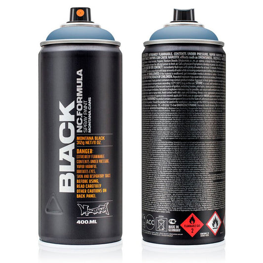 Montana Black 5185 Marlin 400 ml Sprey Boya - Profesyonel Graffiti, Sanat ve Hobi Boyası