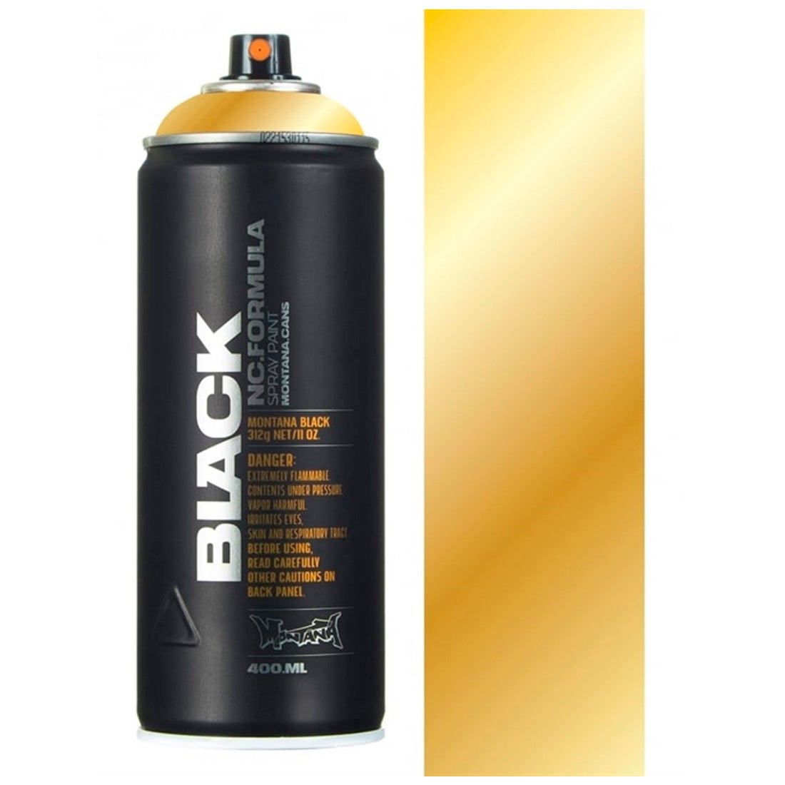 Montana Black Goldchrome 400 ml Sprey Boya - Graffiti, Sanat ve Dekorasyon Boyası