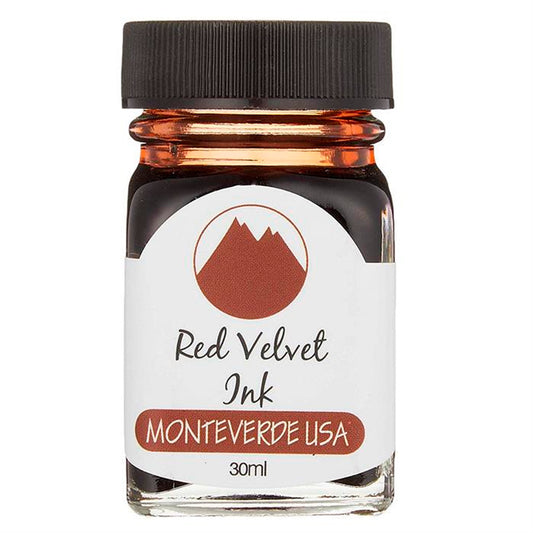 Monteverde Kırmızı Kadife 30 ml Mürekkep - Dolma Kalem ve Kaligrafi İçin
