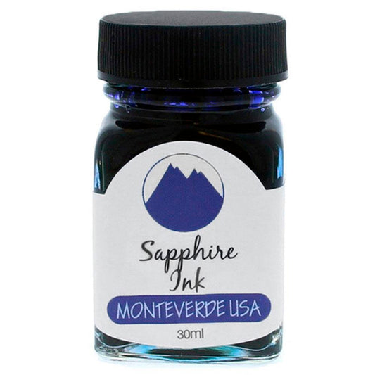 Monteverde Safir 30 ml Mürekkep - Dolma Kalem ve Kaligrafi İçin Şişe Mürekkep