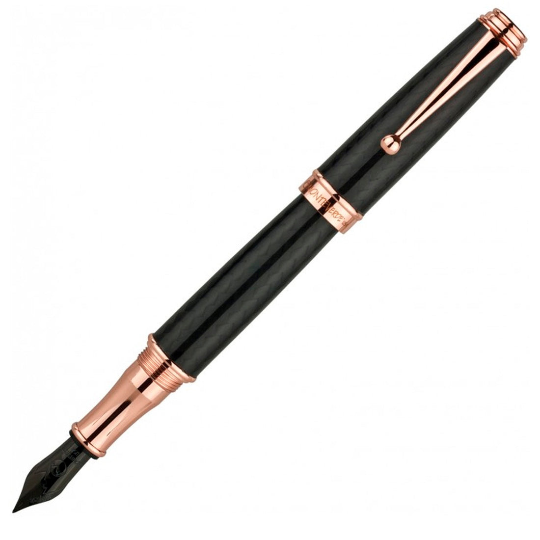 Monteverde Usa Invıncıa Rosegold Carbon Dolma Kalem - Hediyelik İmza ve Ofis Kalemi