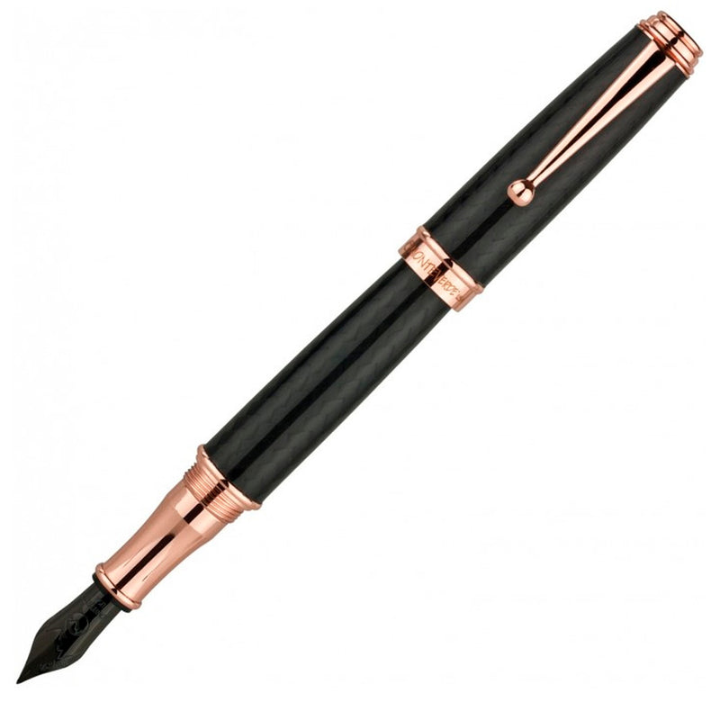 Monteverde Usa Invıncıa Rosegold Carbon Dolma Kalem - Hediyelik İmza ve Ofis Kalemi