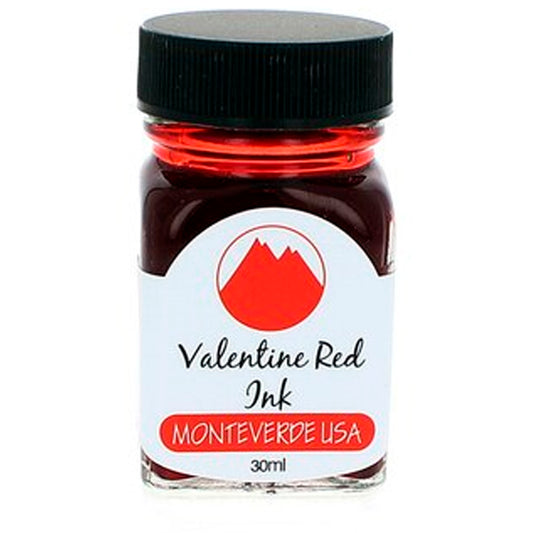 Monteverde Valentine Kırmızı 30 ml Mürekkep - Dolma Kalem ve Yazım İçin