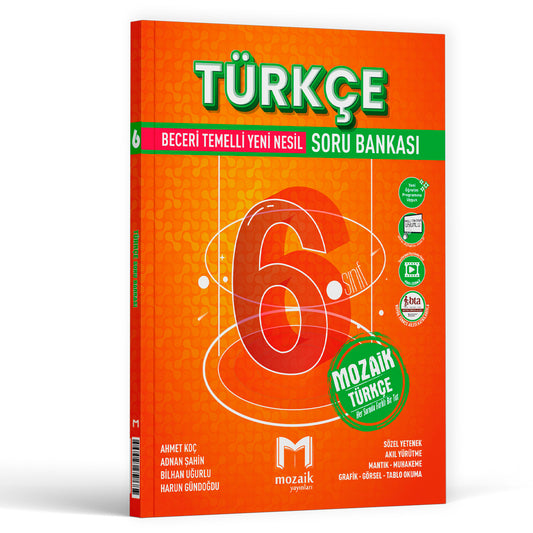 Mozaik Yayınları 6. Sınıf Türkçe Soru Bankası