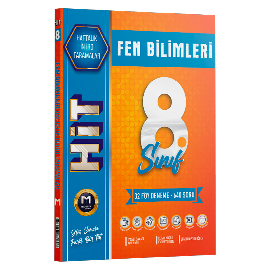 Mozaik Yayınları 8. Sınıf Fen Bilimleri Hıt 32 Deneme