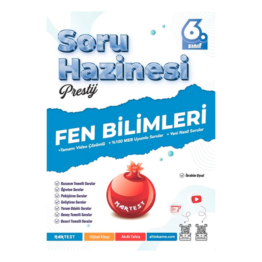 Nartest Yayınevi 6. Sınıf Prestij Fen Bilimleri Soru Hazinesi
