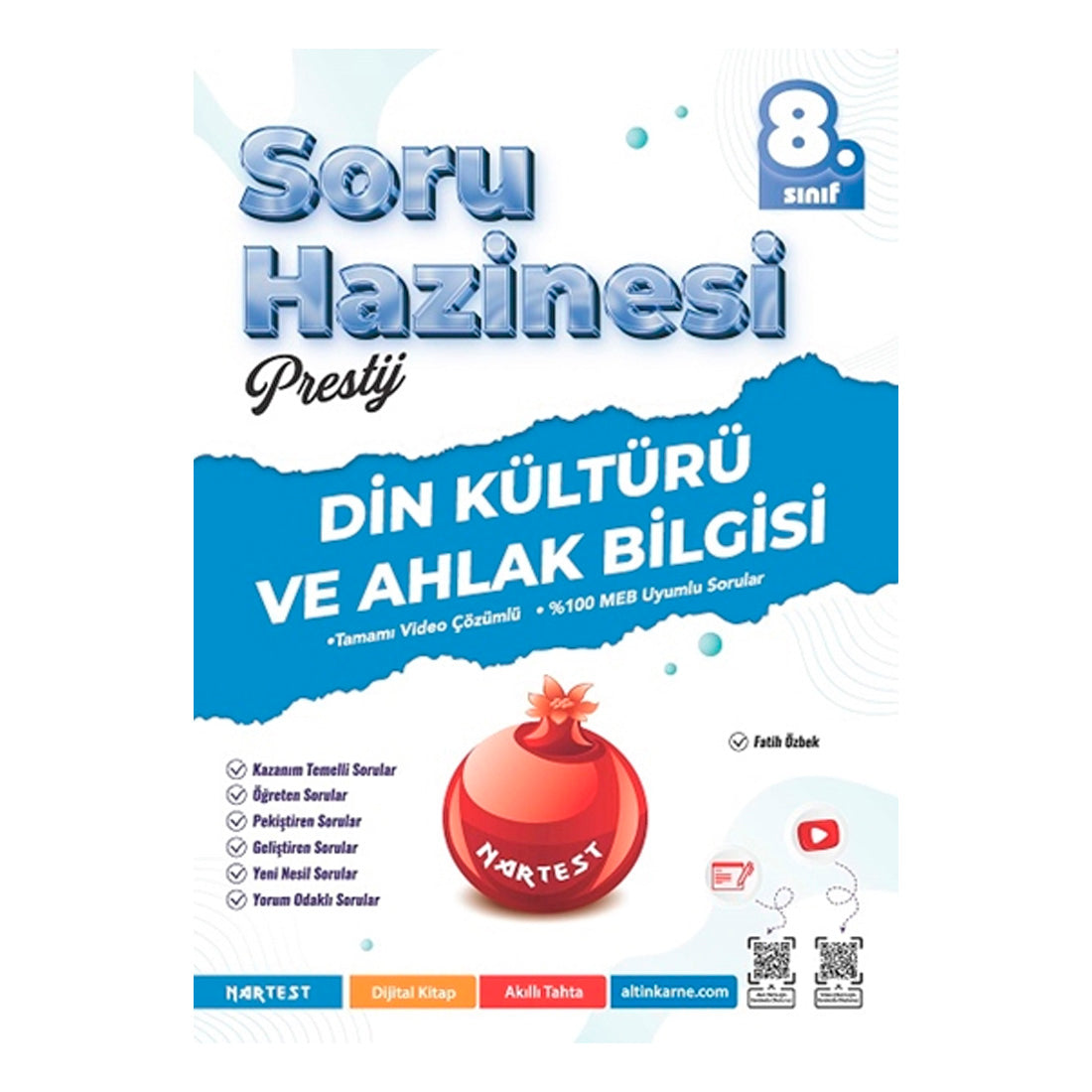 Nartest Yayınları 8. Sınıf Prestij Din Kültürü Ve Ahlak Bilgisi Soru Bankası