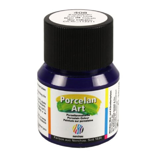 Nerchau Kobalt 20 ml Porselen Boyası - Hobi, Dekorasyon ve Seramik Boyası