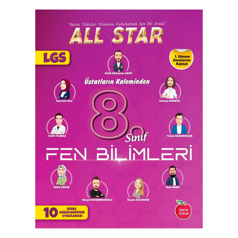 Newton Yayınları 8. Sınıf Fen Bilimleri Üstatların Kaleminden 10'Lu Deneme