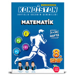 Newton Yayınları 8. Sınıf Matematik Kondisyon Haftalık Kazanım Denemeleri