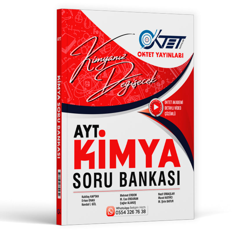 Oktet Yayınları AYT Kimya Soru Bankası