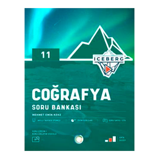 Okyanus Yayınları 11. Sınıf İceberg Coğrafya Soru Bankası