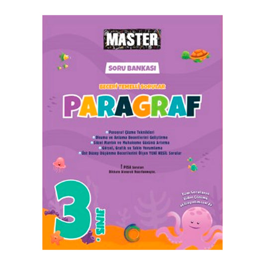Okyanus Yayınları 3. Sınıf Master Paragraf Soru Bankası