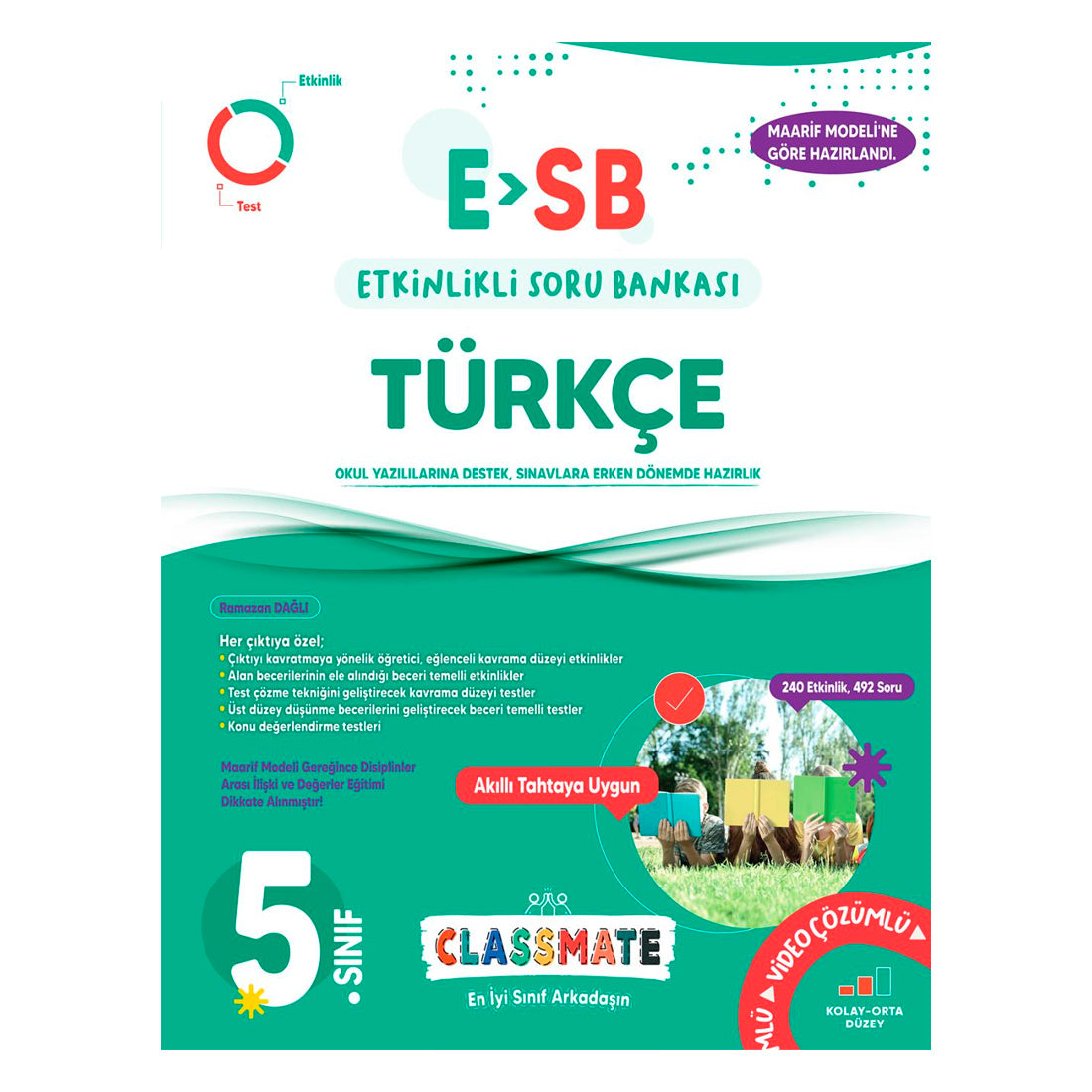 Okyanus Yayınları 5. Sınıf Classmate Türkçe Etkinlikli Soru Bankası