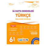 Okyanus Yayınları 6. Sınıf Classmate Türkçe 36 Hafta Denemeleri