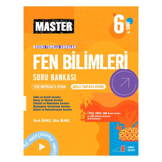 Okyanus Yayınları 6. Sınıf Master Fen Bilimleri Soru Bankası