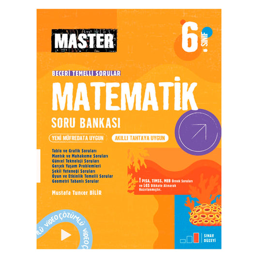 Okyanus Yayınları 6. Sınıf Master Matematik Soru Bankası