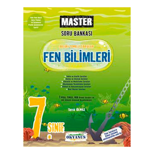 Okyanus Yayınları 7. Sınıf Fen Bilimleri Master Soru Bankası