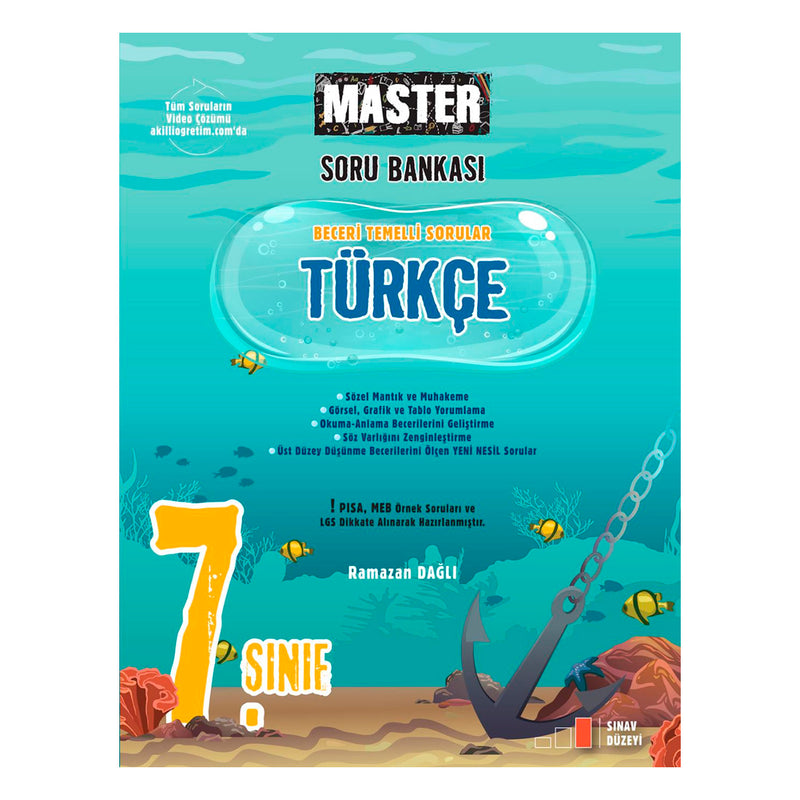 Okyanus Yayınları 7.Sınıf Türkçe Master Soru Bankası
