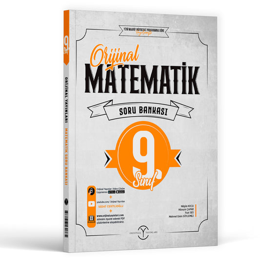 Orijinal Yayınları 9. Sınıf Orijinal Matematik Soru Bankası