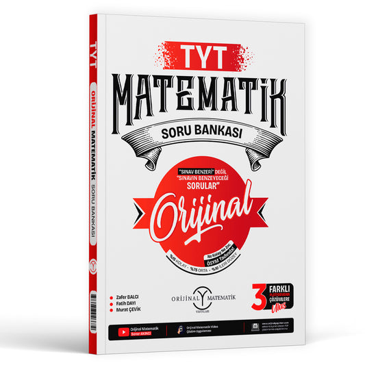 Orijinal Yayınları Orijinal TYT Matematik Soru Bankası 2021