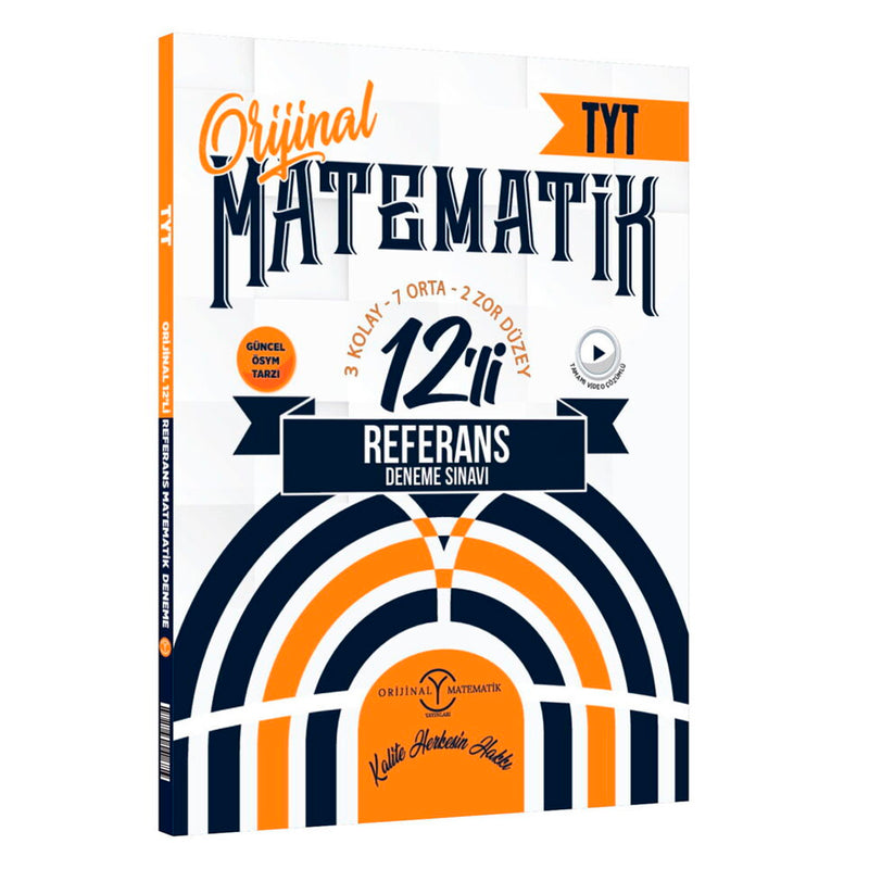 Orijinal Yayınları TYT Matematik 12 li Referans Deneme Sınavı