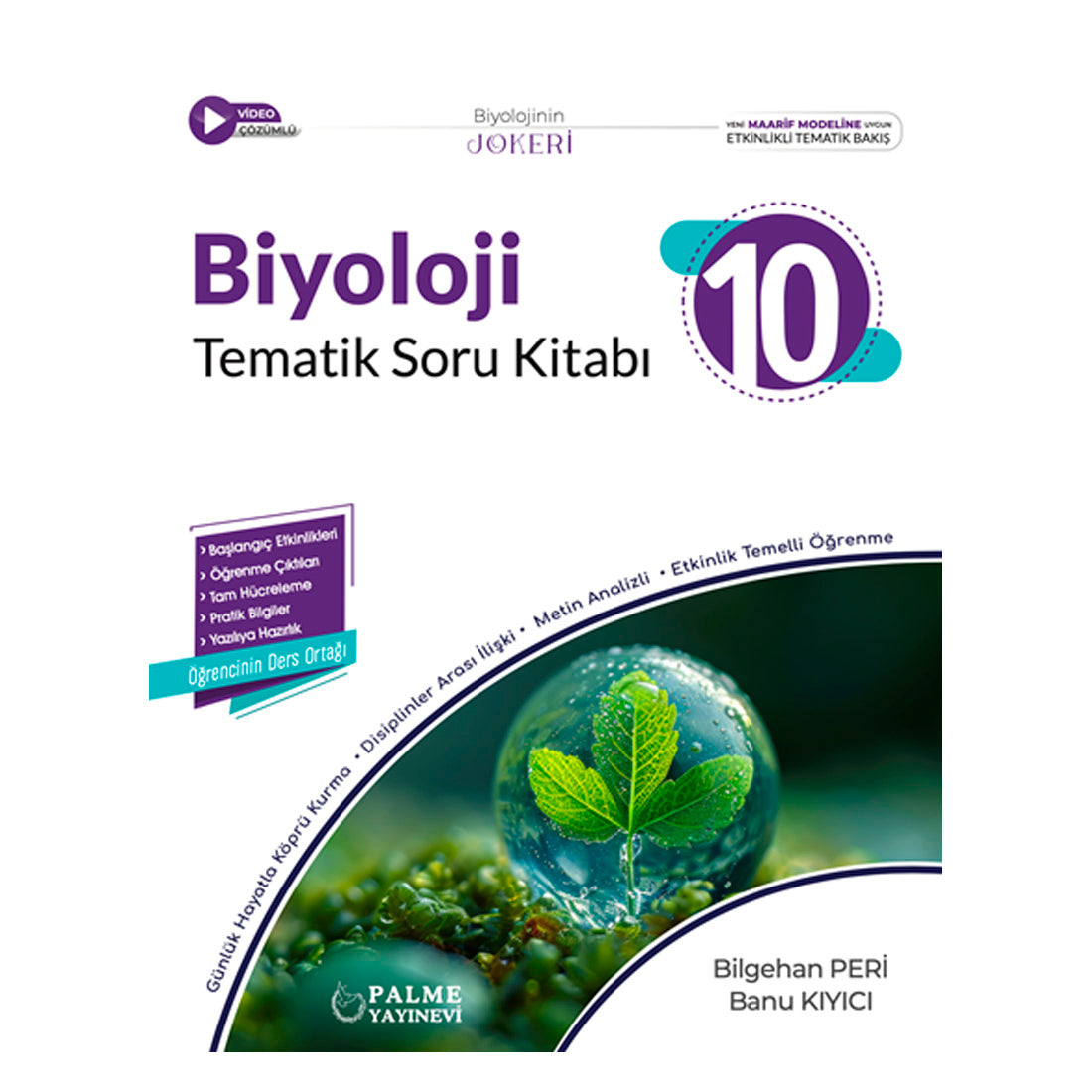 Palme Yayınları 10. Sınıf Joker Biyoloji Soru Kitabı Tematik