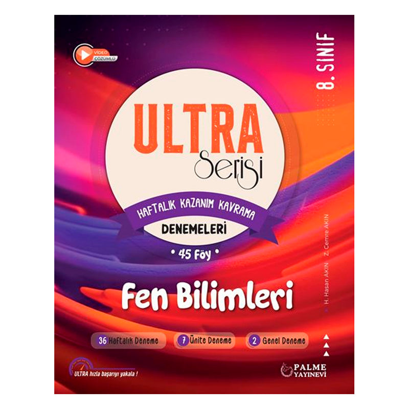 Palme Yayınları 8. Sınıf LGS Fen Bilimleri Ultra Serisi Denemeleri