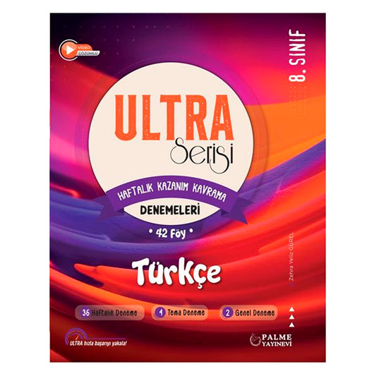 Palme Yayınları 8. Sınıf LGS Türkçe Ultra Serisi Denemeleri