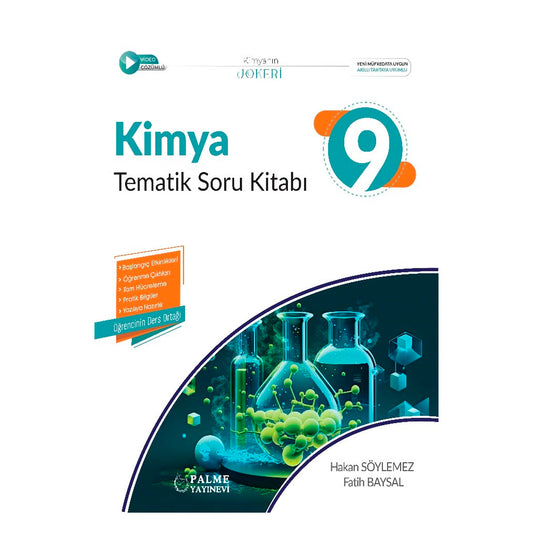 Palme Yayınları 9.Sınıf Joker Kimya Tematik Soru Bankası