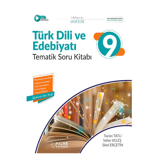 Palme Yayınları 9.Sınıf Joker Türk Dili Ve Edebiyatı Tematik Soru Bankası