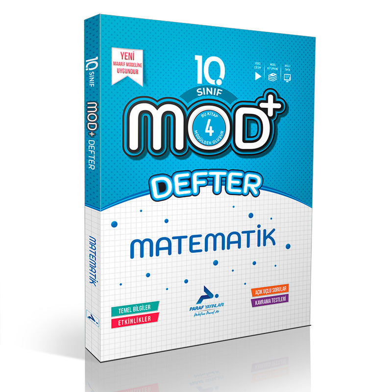 Paraf Yayınları 10. Sınıf Matematik MOD Defter