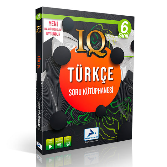 Paraf Yayınları 6. Sınıf Türkçe IQ Soru Kütüphanesi