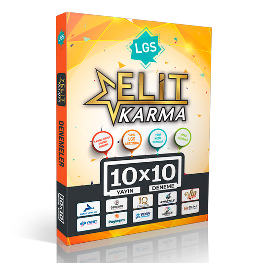 Paraf Yayınları 8. Sınıf Elit Karma 10X10 Deneme