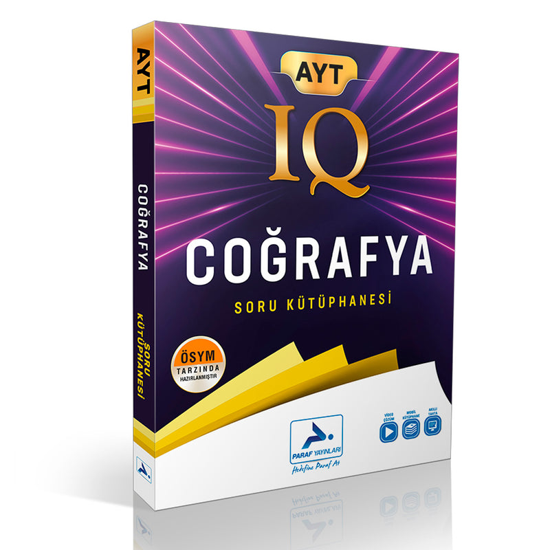 Paraf Yayınları AYT Coğrafya IQ Soru Kütüphanesi