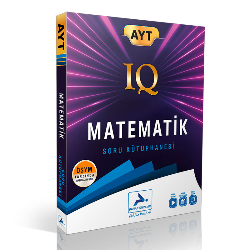 Paraf Yayınları AYT IQ Matematik Soru Bankası