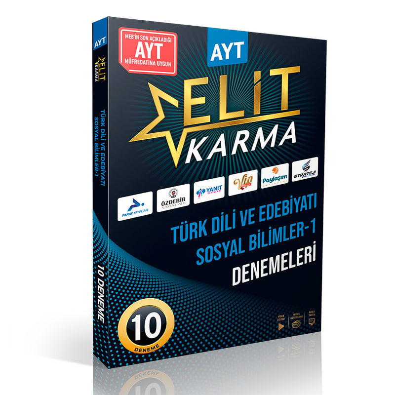 Paraf Yayınları AYT Türk Dili ve Edebiyatı Elit Karma Denemeler
