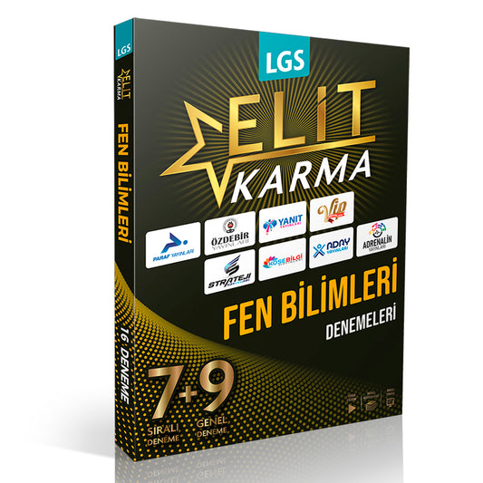 Paraf Yayınları Elit Karma 8. Sınıf Fen Bil.16 Branş Denemesi