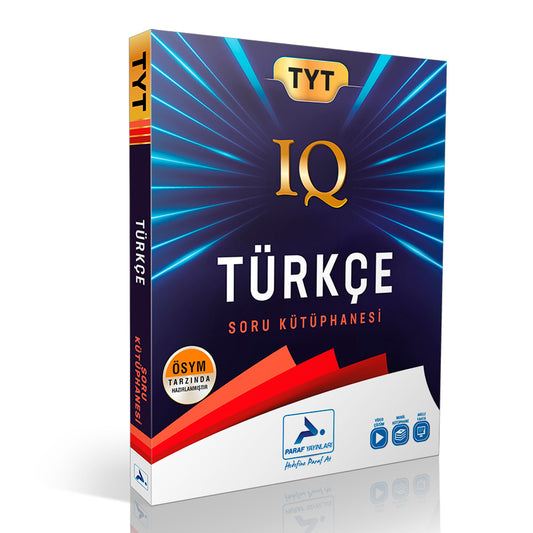 Paraf Yayınları IQ TYT Türkçe Soru Bankası