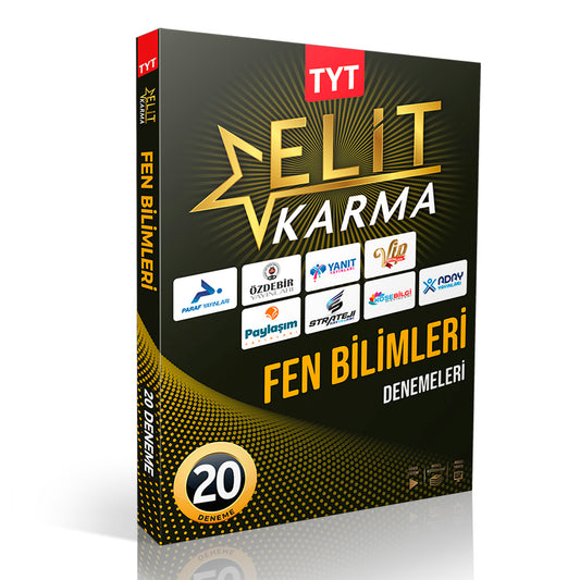 Paraf Yayınları TYT Fen Bilimleri Elit Karma Denemeleri