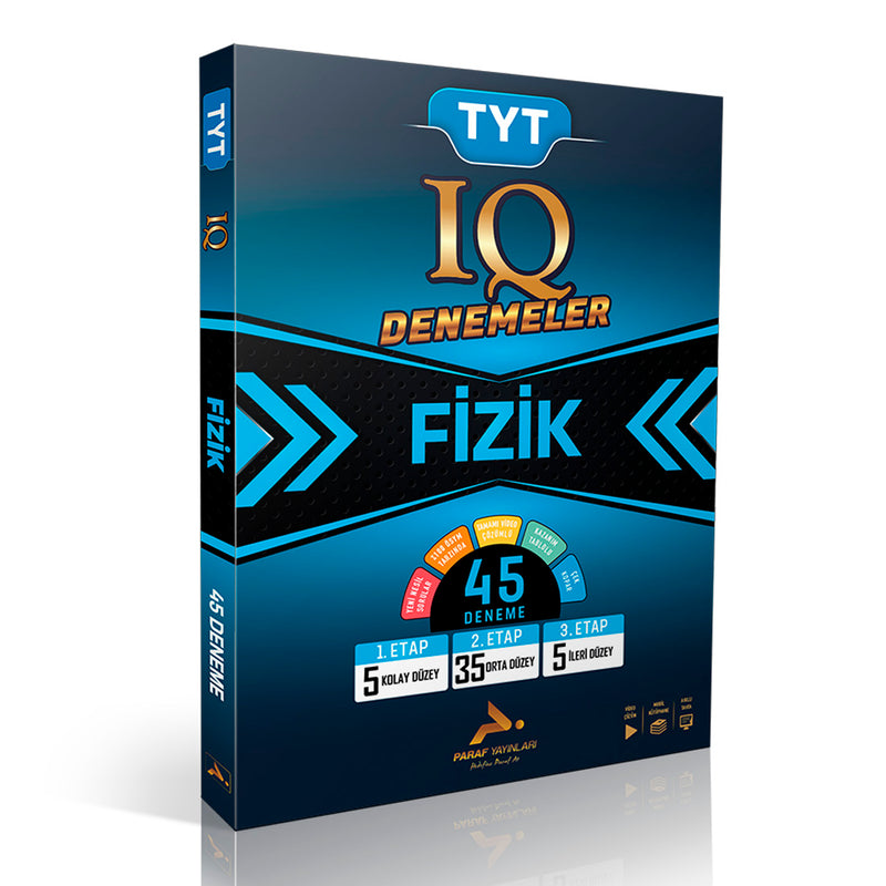 Paraf Yayınları TYT Fizik İQ 45 Deneme