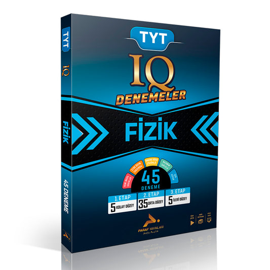 Paraf Yayınları TYT Fizik İQ 45 Deneme
