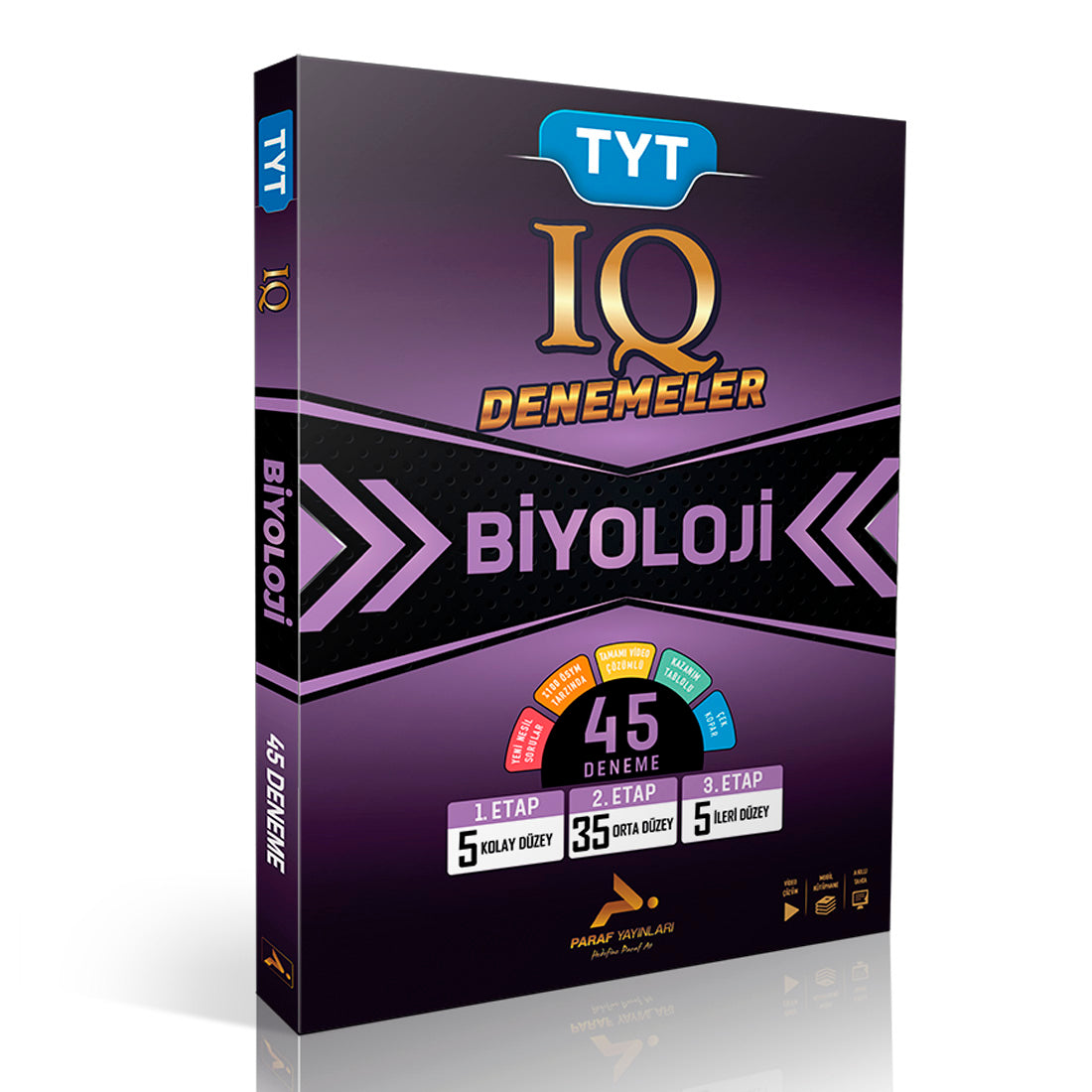 Paraf Yayınları TYT IQ Biyoloji Deneme