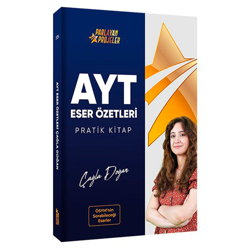 Parlayan Projeler AYT Edebiyat Eser Özetleri Pratik Kitap