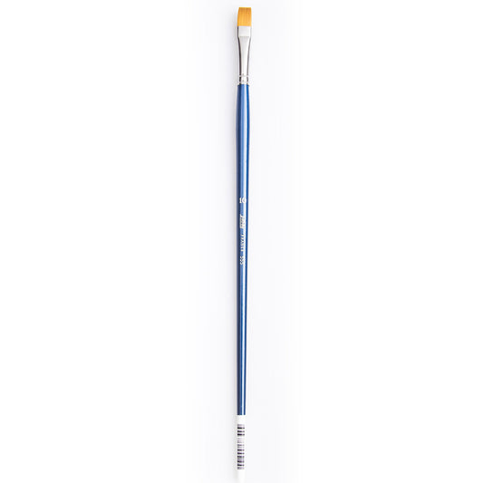 Pebeo 555/10 Golden Sentetik Bright Düz Kesik Uzun Sap Akrilik Boya Fırçası - Sanatçı, Profesyonel ve H