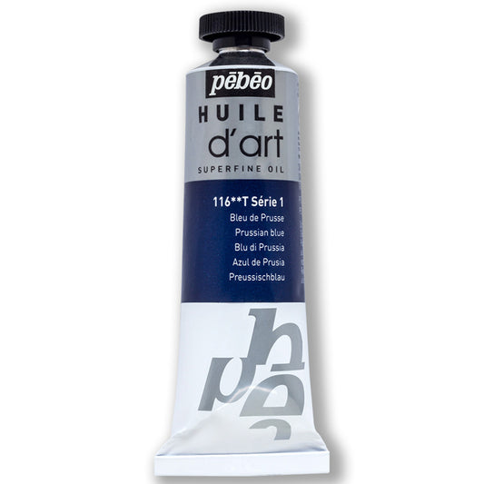 Pebeo Huile Dart Prussian Blue 37 Ml Yağlı Boya - Sanatçı ve Profesyonel Resim Boyası