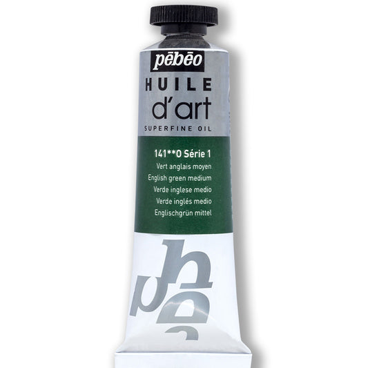 Pebeo Huile Dart S:1 İngiliz Yeşili 37 ml Yağlı Boya - Sanatçı, Profesyonel ve Hobi Resim Malzemesi