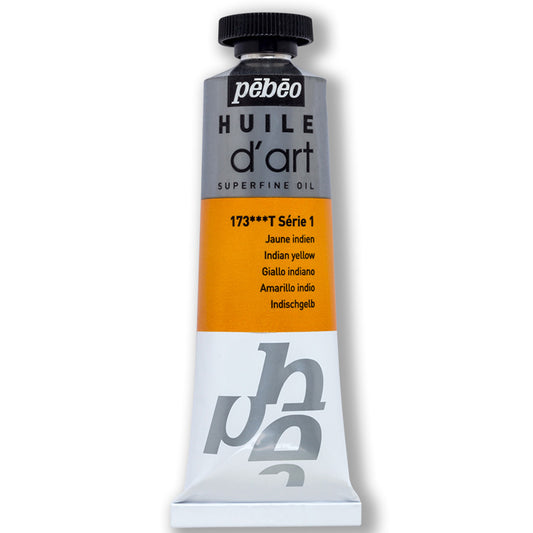 Pebeo Huile Dart Hint Sarısı 37 Ml Yağlı Boya - Profesyonel Sanat ve Resim Malzemesi