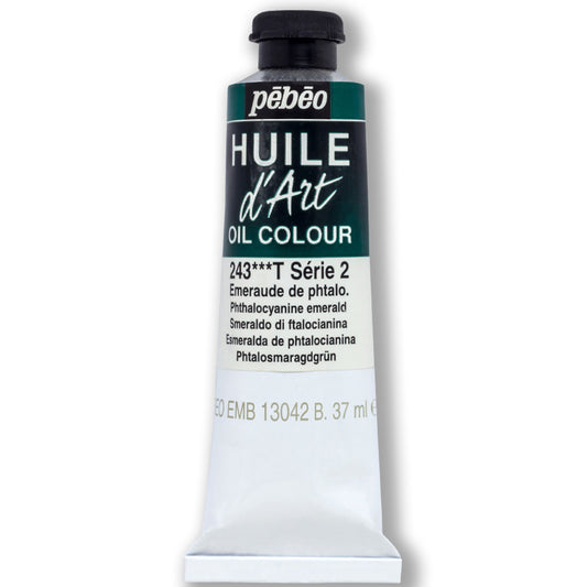 Pebeo Huile Dart Ftalosiyanin Zümrüt 37 ml Yağlı Boya - Profesyonel Ressam ve Tuval Boyası